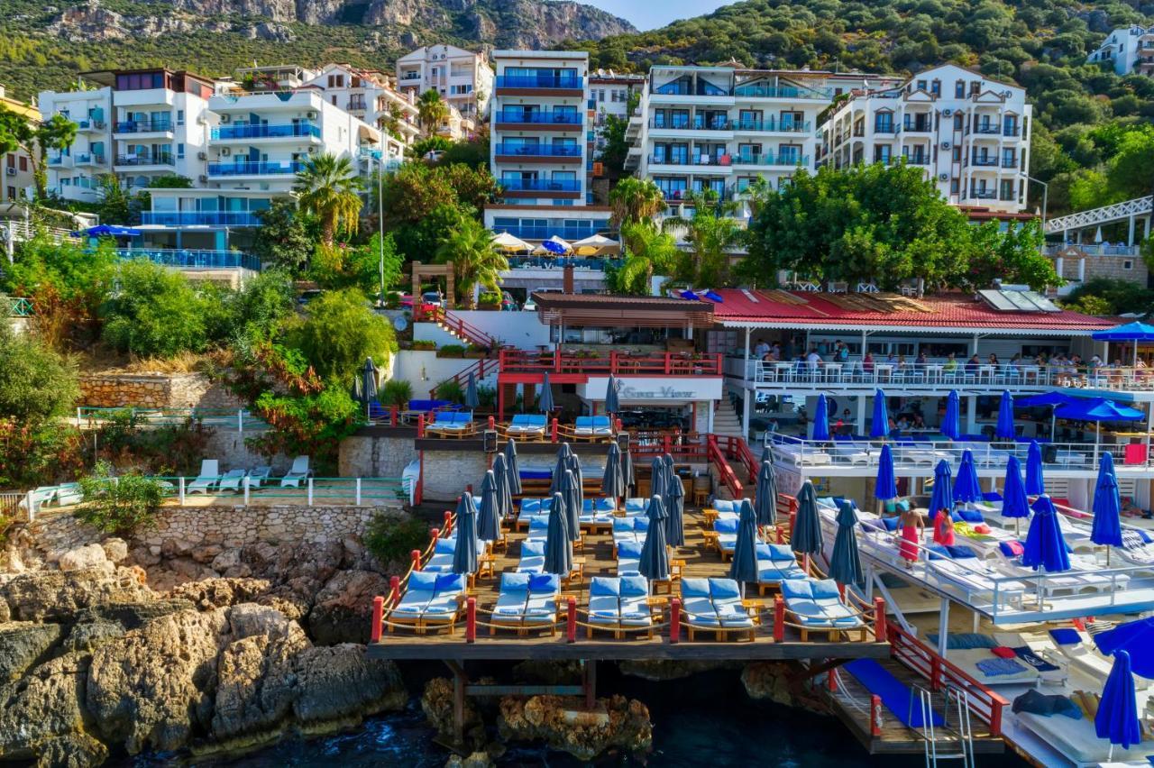 Sea View Hotel Kaş Exteriör bild