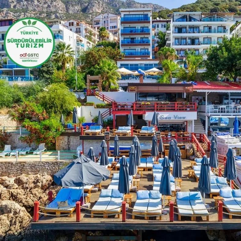 Sea View Hotel Kaş Exteriör bild